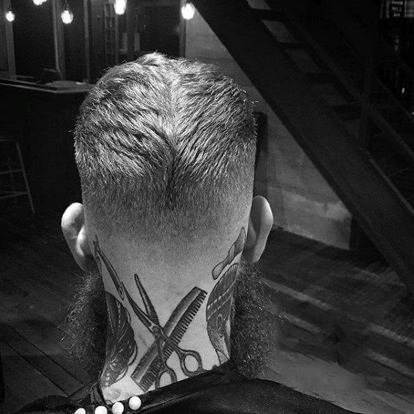 tatuaje barbero peluquero 169