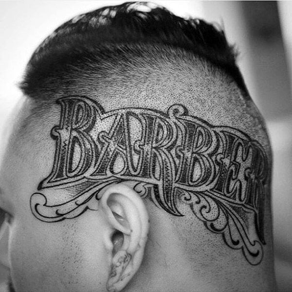 tatuaje barbero peluquero 46