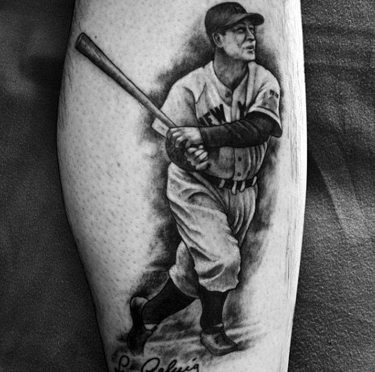 tatuaje beisbol 55