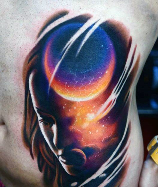 tatuaje espacio sideral 76
