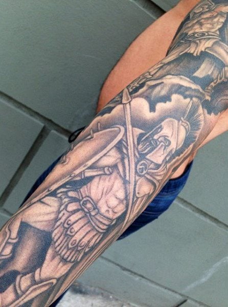 tatuaje gladiador 58