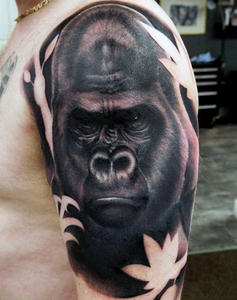 tatuaje gorila 175