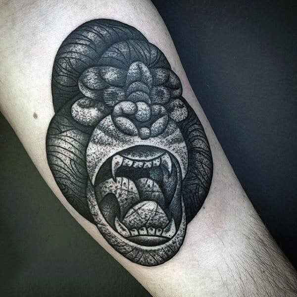 tatuaje gorila 193