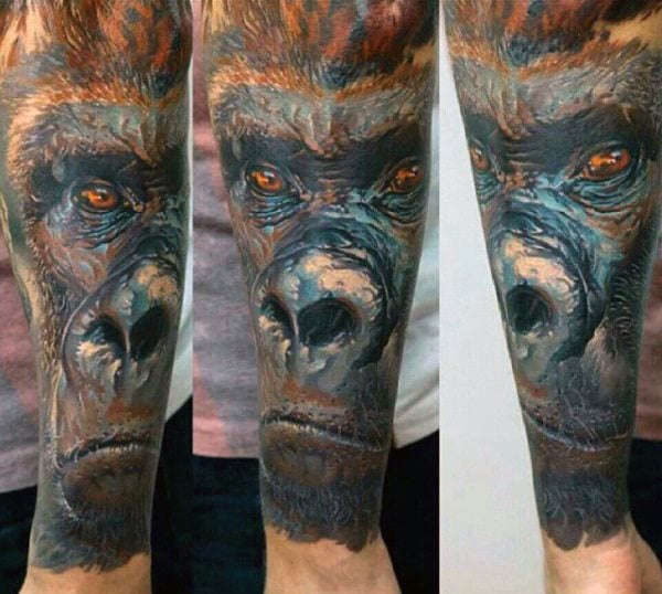 tatuaje gorila 211