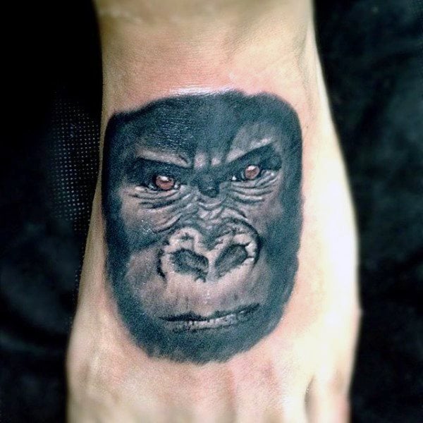 tatuaje gorila 253