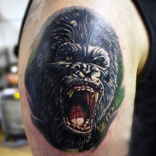 tatuaje gorila 301
