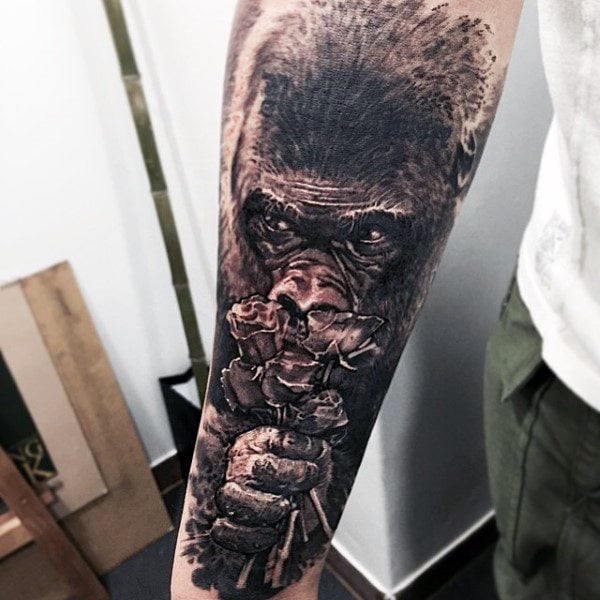 tatuaje gorila 97
