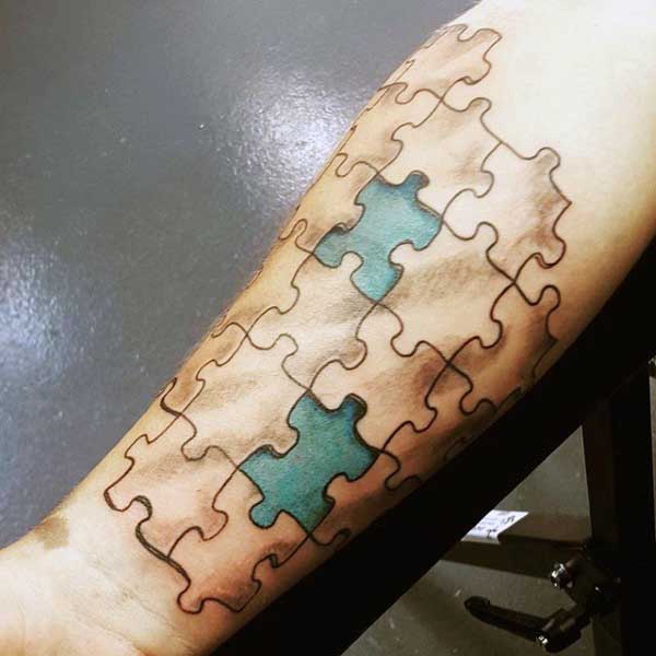 tatuaje pieza puzzle 184