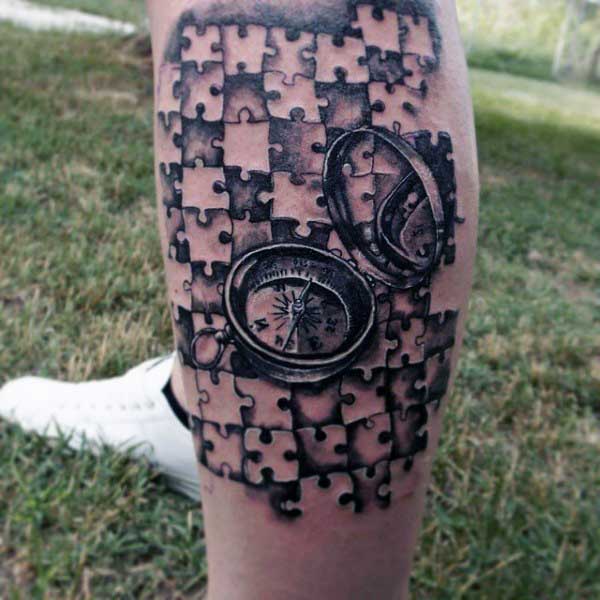 tatuaje pieza puzzle 187