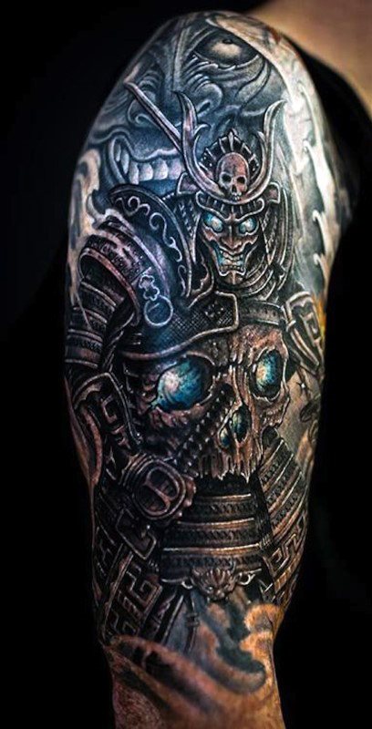 tatuaje samurai 112