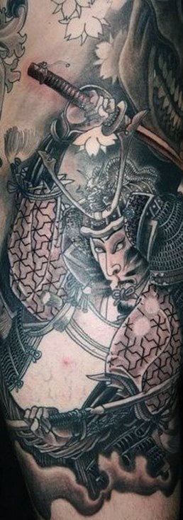tatuaje samurai 76