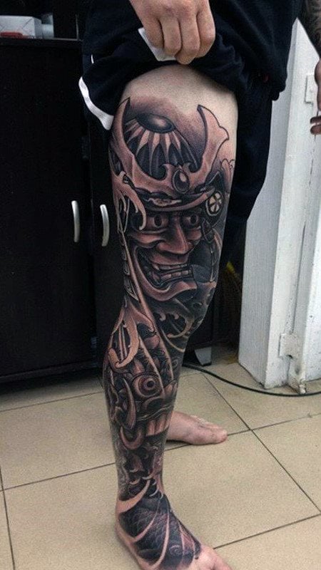 tatuaje samurai 91