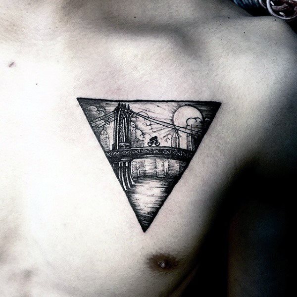 tatuaje triangulo 187