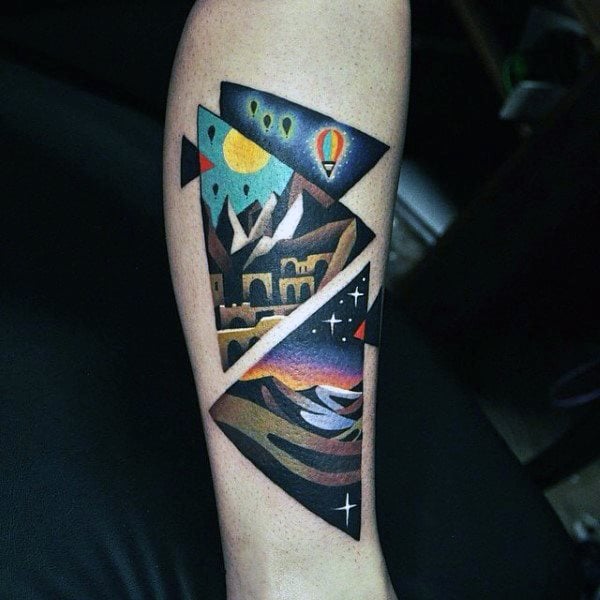 tatuaje triangulo 31