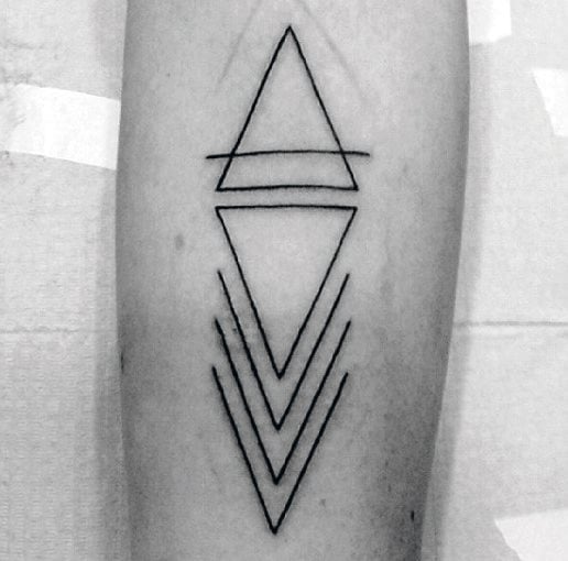 tatuaje triangulo 64