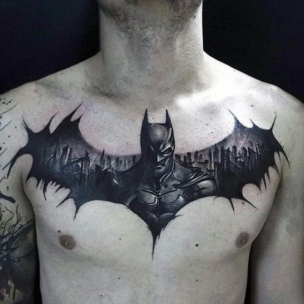 tatuaje batman 111