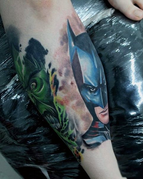 tatuaje batman 121