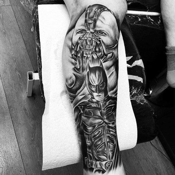 tatuaje batman 123