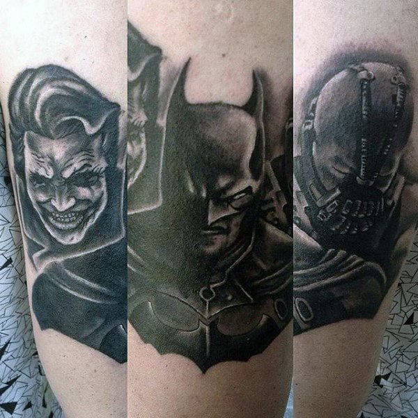tatuaje batman 163