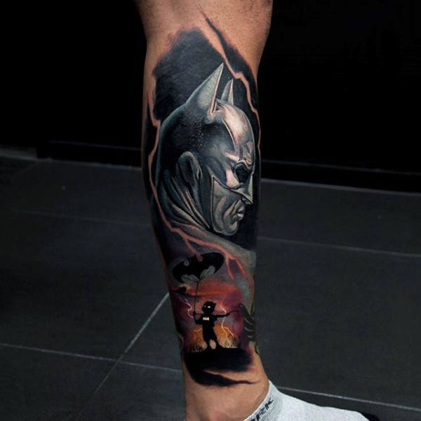 tatuaje batman 175
