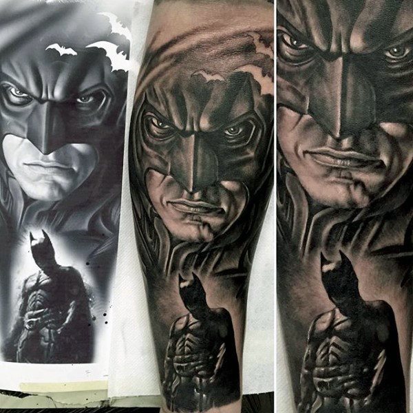 tatuaje batman 213