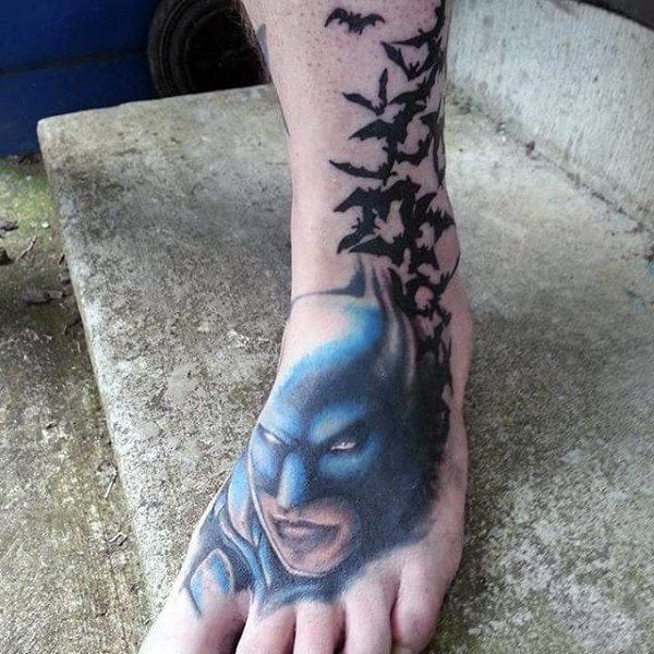 tatuaje batman 51