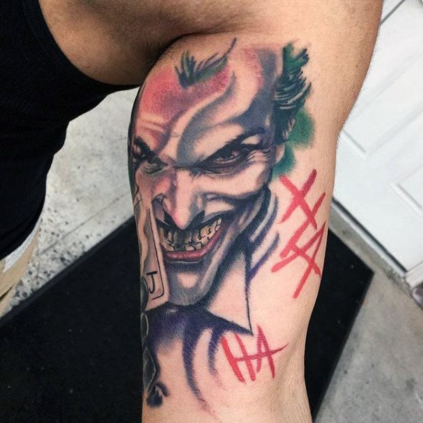 tatuaje batman 69