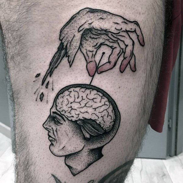 tatuaje cerebro 65