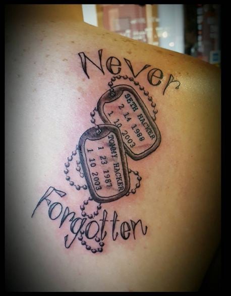 tatuaje recordar muertos 90