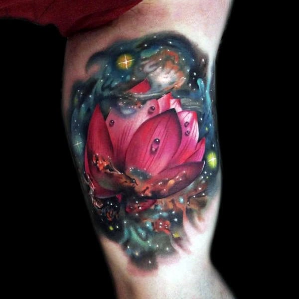 tatuaje flor de loto 205