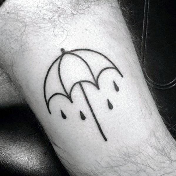 tatuaje paraguas 100