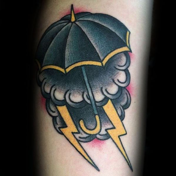 tatuaje paraguas 145
