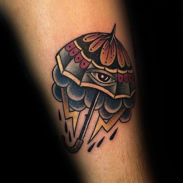 tatuaje paraguas 43