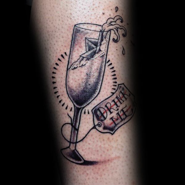 tatuaje champagne 39