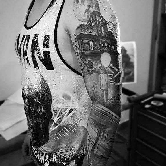 tatuaje gotico 41