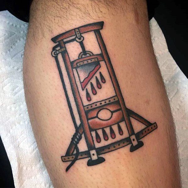 tatuaje guillotina 13