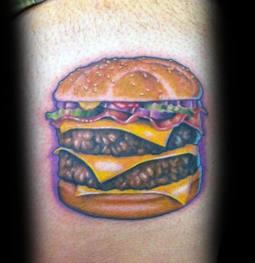 tatuaje hamburguesa 57