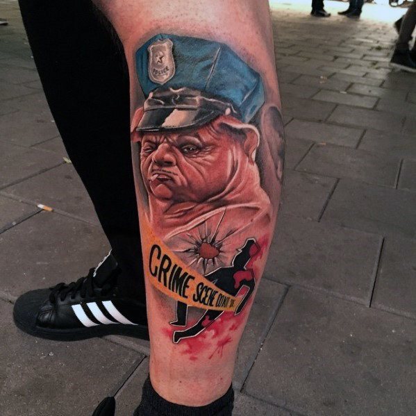 tatuaje policia 88