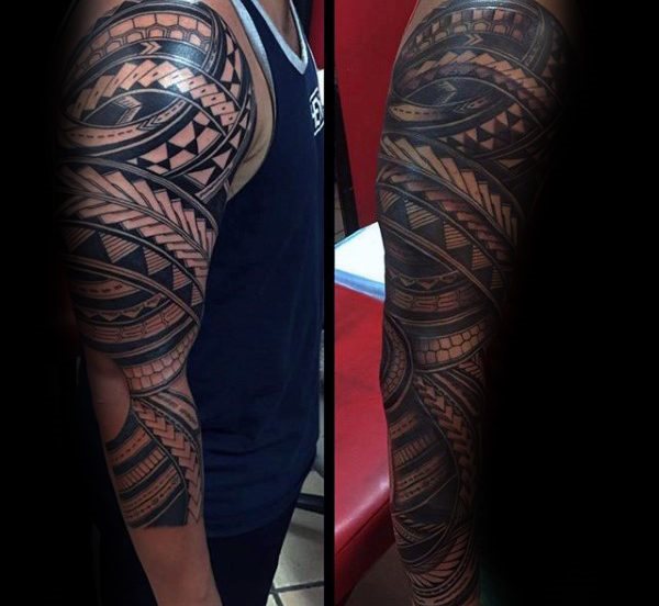 tatuaje samoano 70