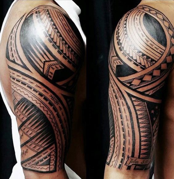 tatuaje samoano 74