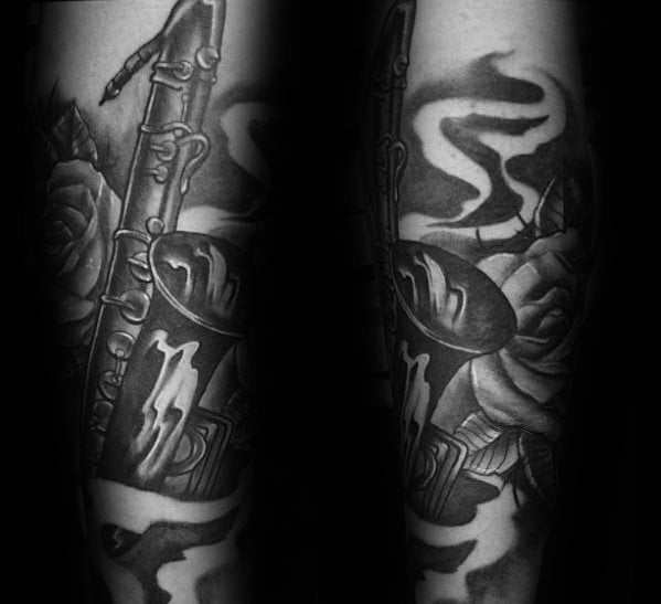 tatuaje saxofon 52
