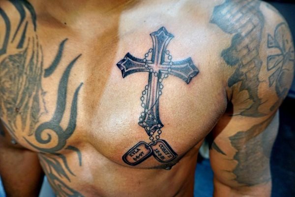 tatuaje cruz 282