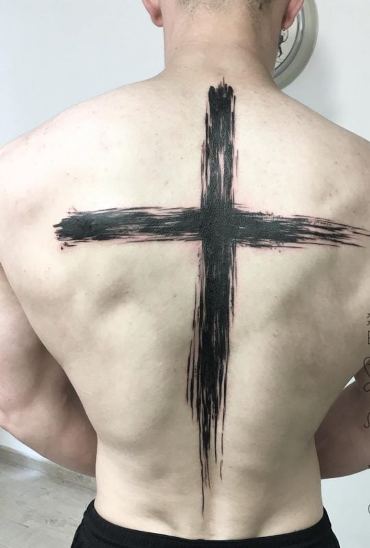 tatuaje cruz 574