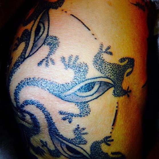 tatuaje lagarto lagartija 28