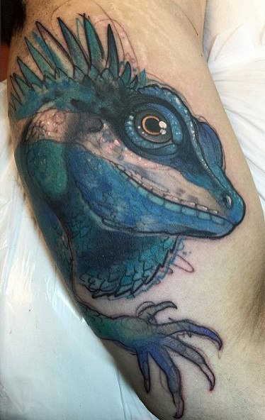 tatuaje lagarto lagartija 58