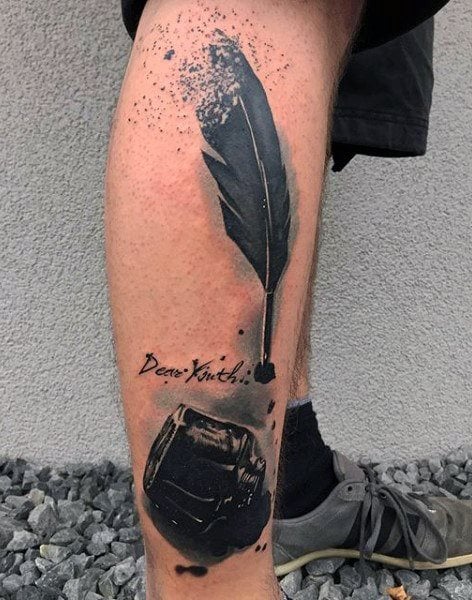 tatuaje pluma 410