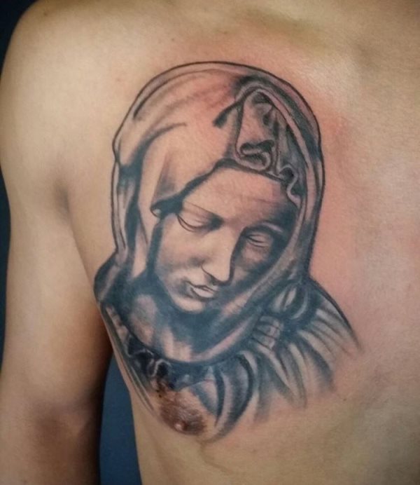 tatuaje virgen maria 364