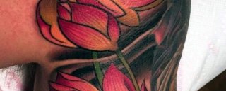 tatuaje flor de loto 277