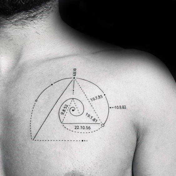 La espiral de Fibonacci: Descubre el significado y disfruta con la mejor colección de tatuajes