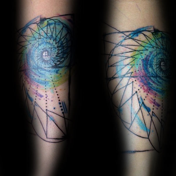 infinite spiral tattoo
